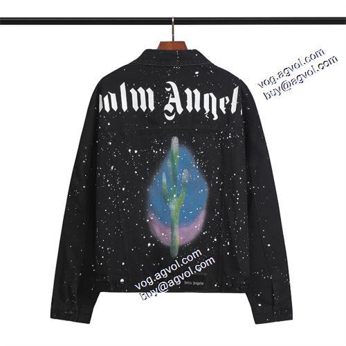 2021秋冬 パーム エンジェルス コピーブランド パーム・エンジェルス Palm Angels 高級感漂わせる デニムジャケット おしゃれな装い ちょうどいい丈感